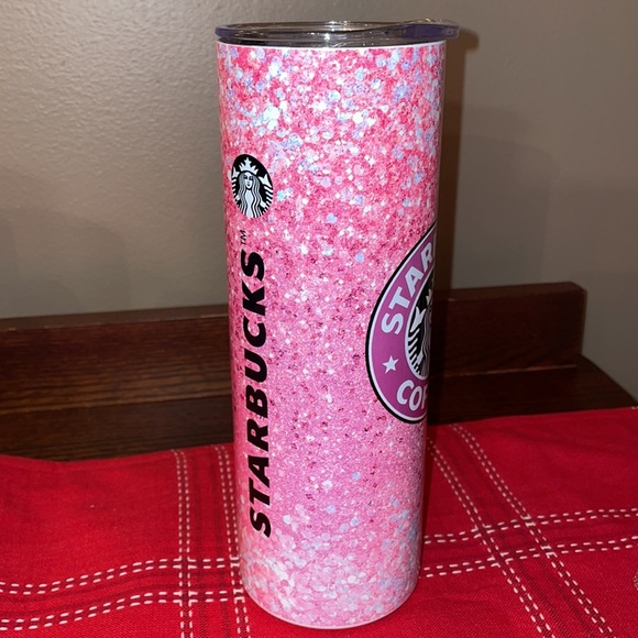 Starbucks Opal Geode Glitter 20oz Skinny Tumbler - Picture 6 of 7